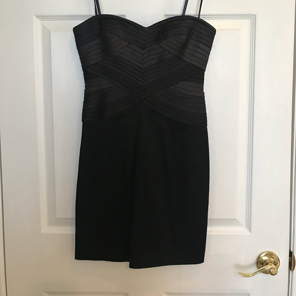 BCBG strapless dress
